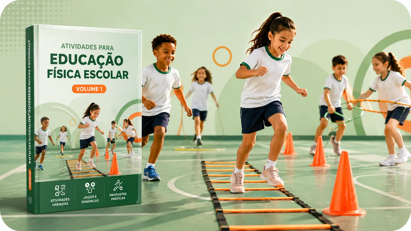 Banner Atividades para Educação Física Escolar — Volume 1