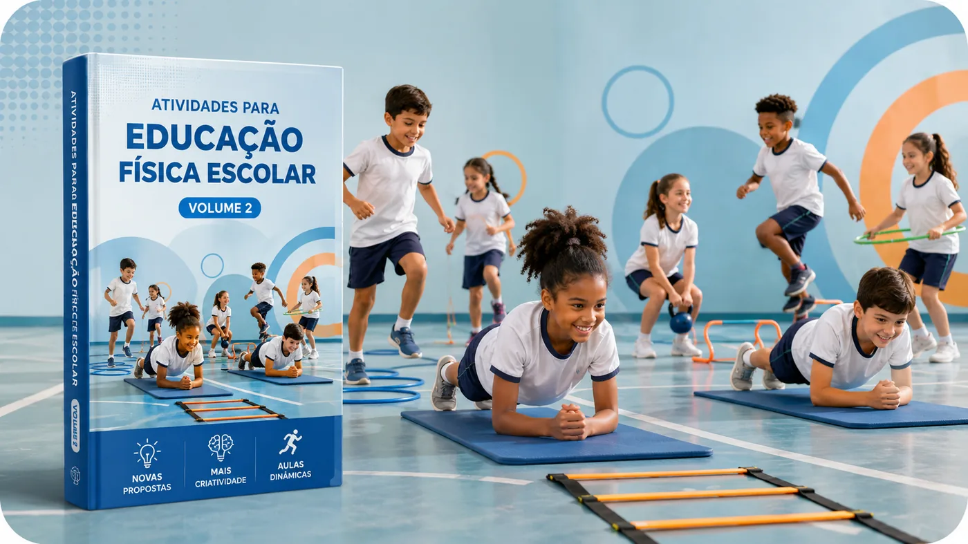 Banner Atividades para Educação Física Escolar — Volume 2
