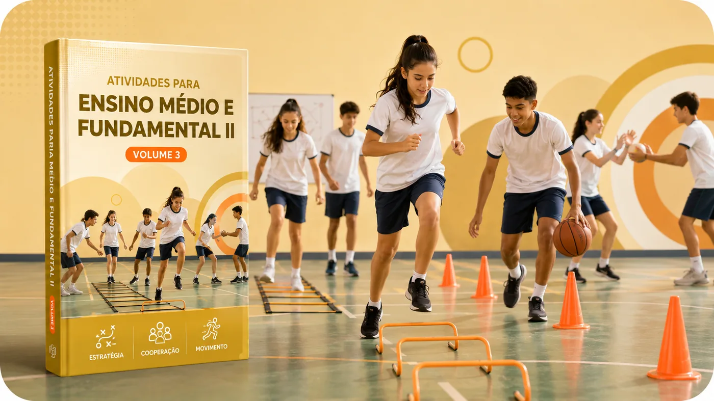 Banner Atividades para Ensino Médio e Fundamental II